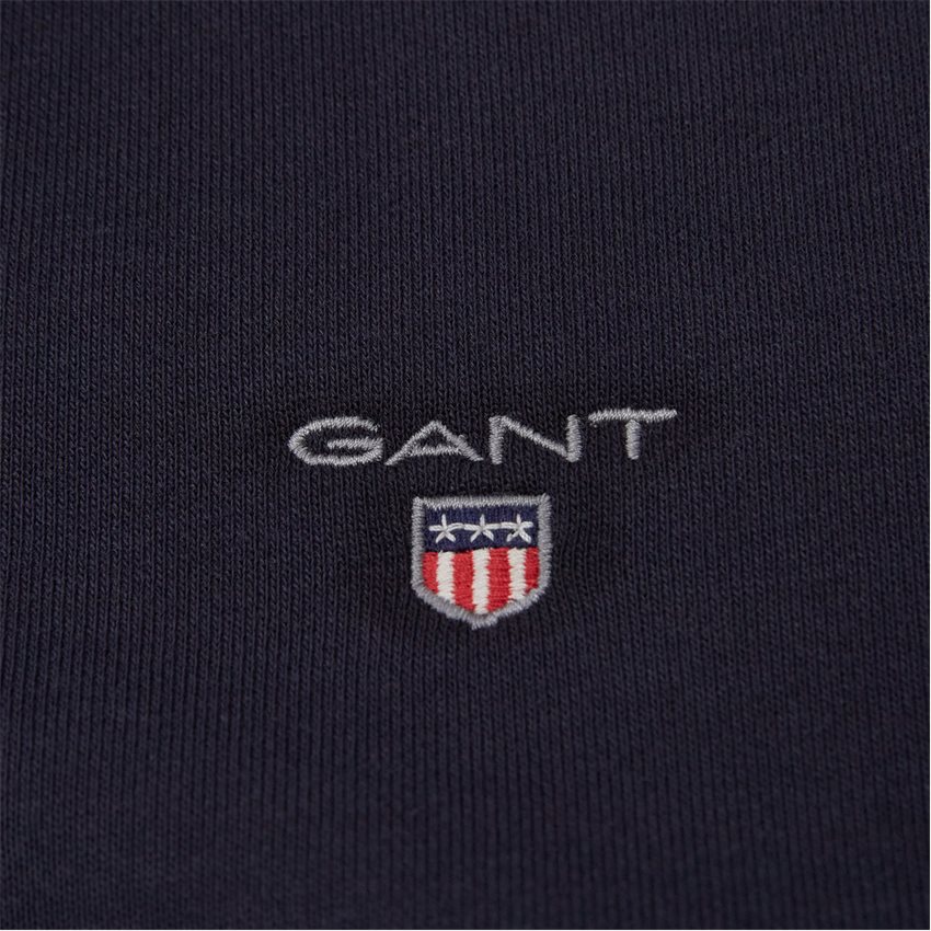 Gant Sweatshirts ORIGINAL FULL ZIP CARDIGAN 2048004 SS22 EVENING BLUE